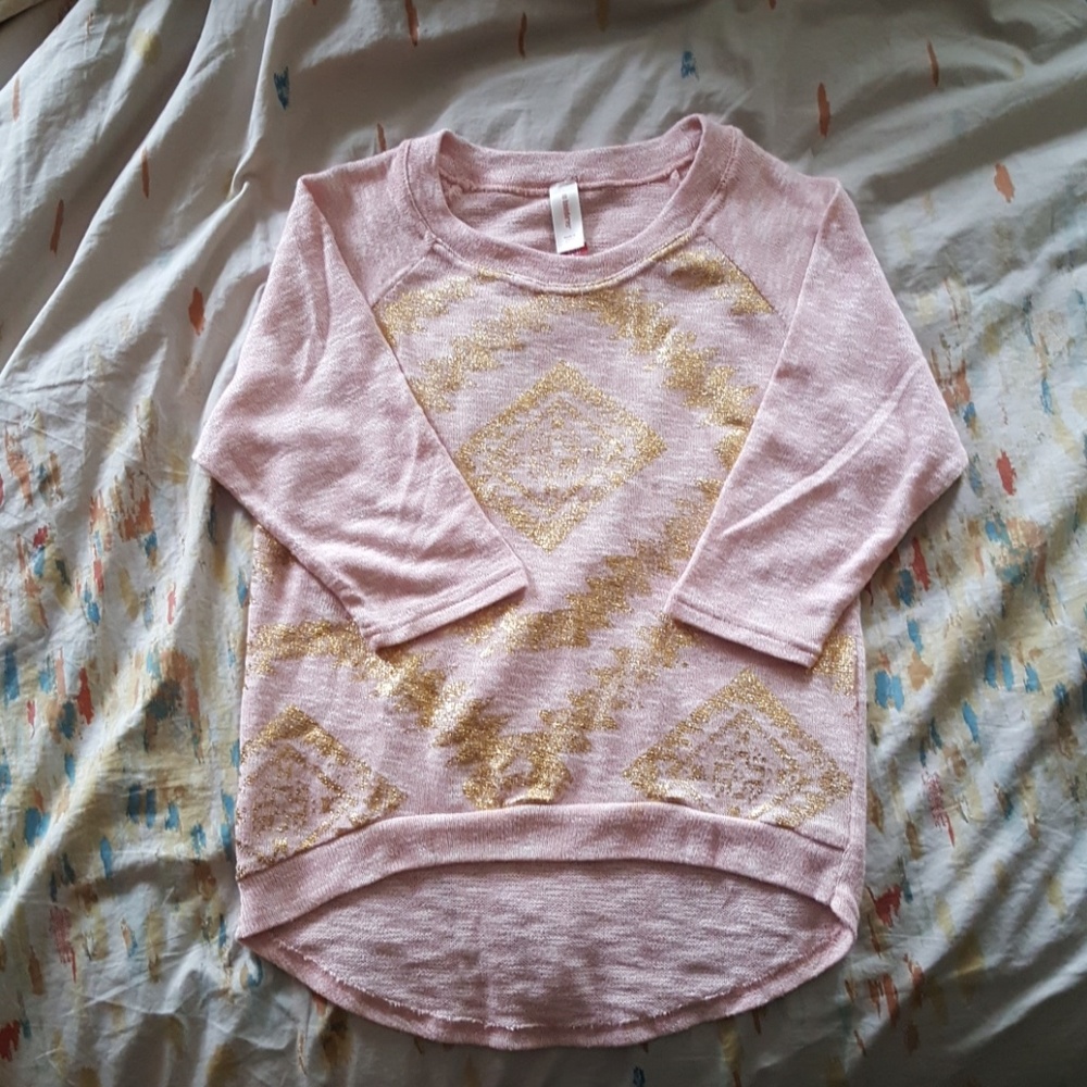 Pink sweater